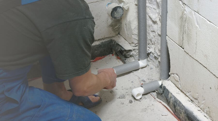 Expert burst pipe repair services in Rentiesville, OK